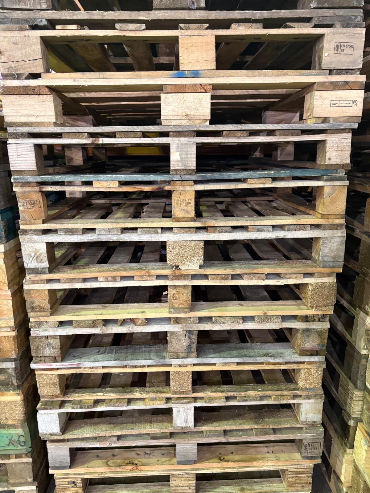 Standard UK Pallet Grade C — 1200mm x 1000mm x 150mm — available from Champion Pallets