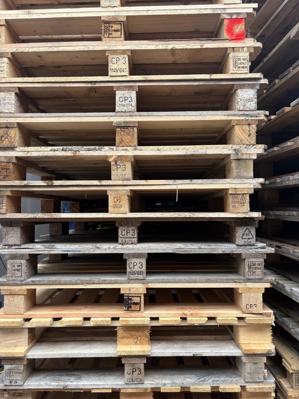 CP3 Pallet — 1140mm x 1140mm wooden pallet available from Champion Pallets Portsmouth